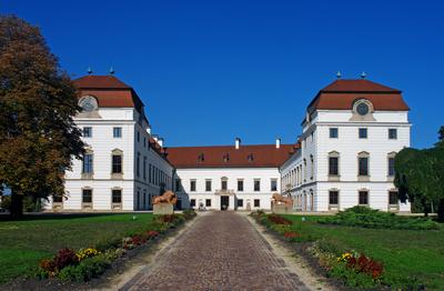 Pápa, Esterházy-kastély-stock-foto
