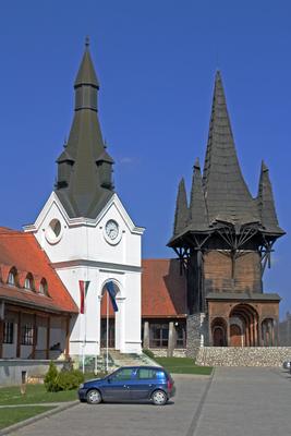 Kakasd, Faluház-stock-foto