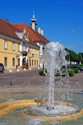 Vác, Városháza-stock-foto