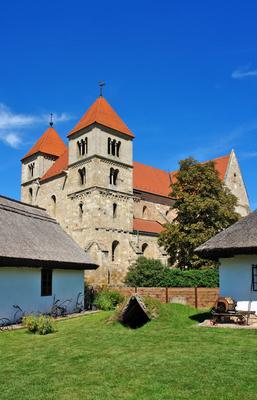 Ócsa, premontrei kolostor-stock-foto