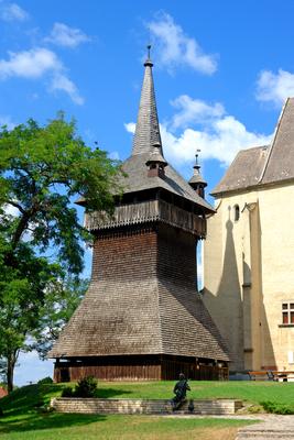 Nyírbátor, fa harangláb-stock-foto