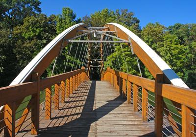 Szarvas, Erzsébet-híd-stock-foto