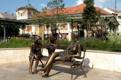 Miskolc, Szinva-terasz-stock-photo