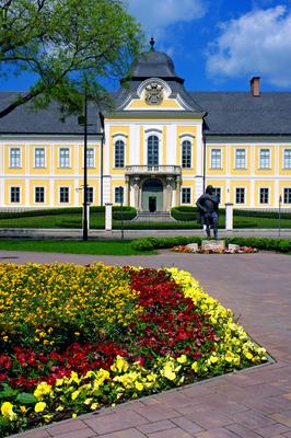 Hatvan, Grassalkovich-kastély-stock-foto