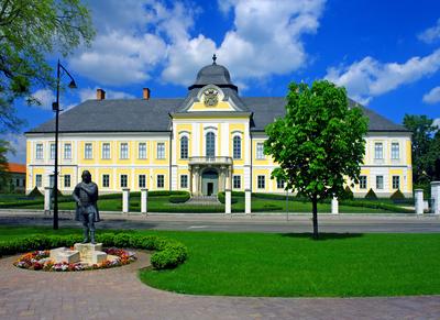 Hatvan, Grassalkovich-kastély-stock-foto