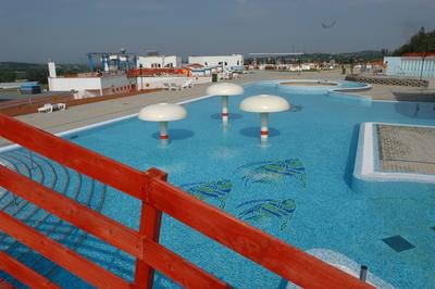 Aquaréna vízi szórakoztatópark-stock-foto