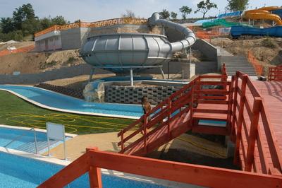 Aquaréna vízi szórakoztatópark-stock-foto