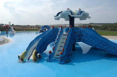 Aquaréna vízi szórakoztatópark-stock-foto