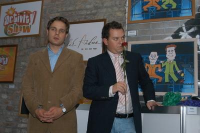 Nacsa Olivér és Bagi Iván-stock-foto