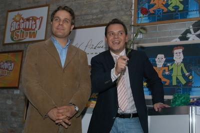 Nacsa Olivér és Bagi Iván-stock-foto