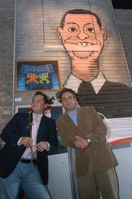 Nacsa Olivér és Bagi Iván-stock-foto