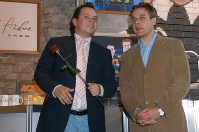 Nacsa Olivér és Bagi Iván-stock-foto