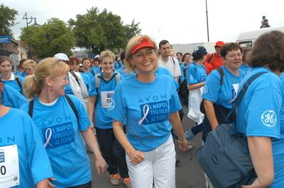 AVON Gyaloglás-stock-foto