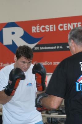 Erdei Zsolt ökölvívó-stock-foto