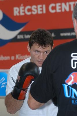 Erdei Zsolt ökölvívó-stock-foto