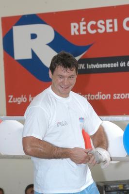 Erdei Zsolt ökölvívó-stock-foto