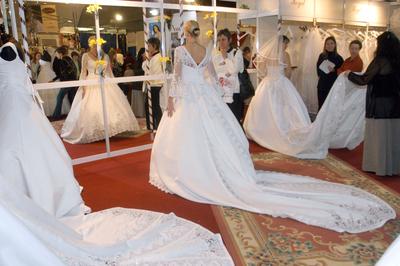 Esküvő kiállítás 2004.-stock-foto