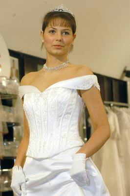 Esküvő kiállítás 2004.-stock-foto