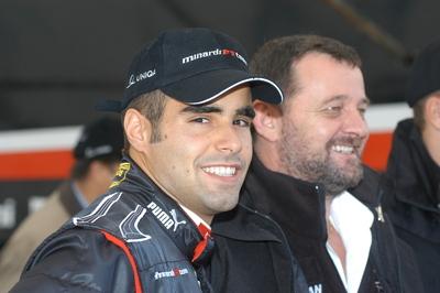 Paul Stoddart és Baumgartner Zsolt-stock-foto