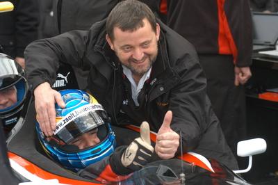 Paul Stoddart és Baumgartner Zsolt-stock-foto