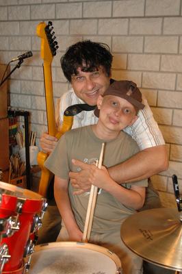 Gerendás Dani és Gerendás Péter-stock-foto