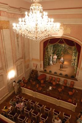 Gödöllői Barokk Színház-stock-foto