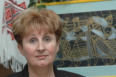 Budapest, 2008.06.15.
Hartyányi Jaroszlava, az Országos Ukrán Önkormányzat elnöke.-stock-foto