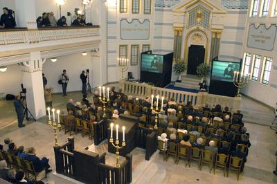 Megnyílt a Páva utcai Holocaust Dokumentációs Központ és Emlékhely.-stock-foto