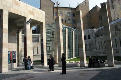 Megnyílt a Páva utcai Holocaust Dokumentációs Központ és Emlékhely.-stock-foto