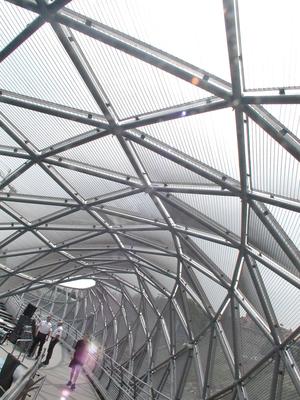 GRAZ - Insel (Sziget) a Mura folyón-stock-foto