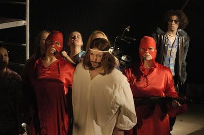 Jézus Krisztus szupersztár-stock-foto