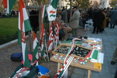 Tüntetés-stock-foto