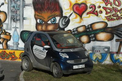 Smart autó-stock-foto