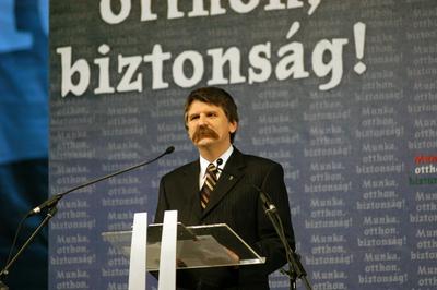 Kövér László politikus-stock-foto