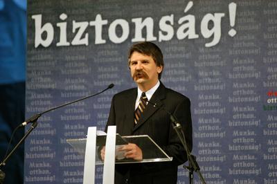 Kövér László politikus-stock-foto