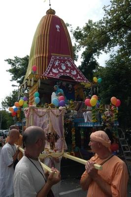 Ratha Yatra Indiai Szekérkarnevál-stock-foto