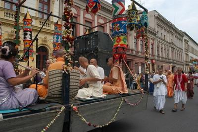 Ratha Yatra Indiai Szekérkarnevál-stock-foto