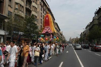 Ratha Yatra Indiai Szekérkarnevál-stock-foto