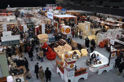 Lakáskultúra kiállítás a BS-ben-stock-foto