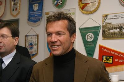 Budapest, 2004.01.05.
Lothar Matthäus német labdarúgó, edző mindent megnyert, amit futballista megnyerhet. Világbajnok, Európa-bajnok, UEFA-kupagyőztes és az aranylabdát is megkapta. Január elsejétől ő a magyar válogatott szövetségi kapitánya.-stock-foto