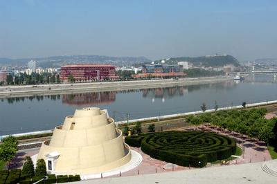 Épül a Művészetek Palotája-stock-foto