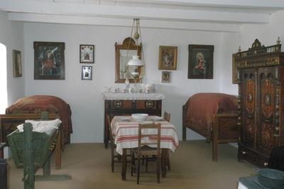 A szentendrei Szabadtéri Néprajzi Múzeum-stock-foto