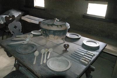 A szentendrei Szabadtéri Néprajzi Múzeum-stock-foto