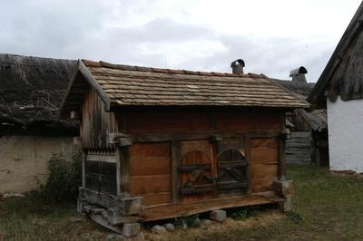 A szentendrei Szabadtéri Néprajzi Múzeum-stock-foto