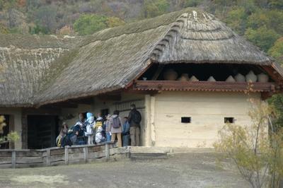 A szentendrei Szabadtéri Néprajzi Múzeum-stock-foto