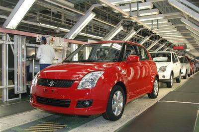 Suzuki esztergomi gyára-stock-foto