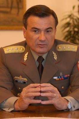Szenes Zoltán altábornagy-stock-foto
