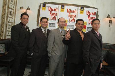 Váradi Roma Café-stock-foto