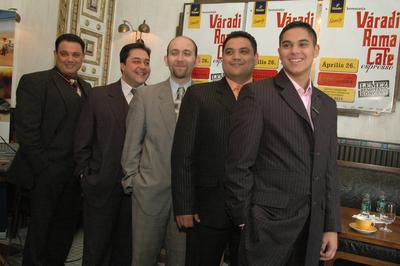 Váradi Roma Café-stock-foto