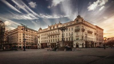 Budapest, Gerbeaud-ház-stock-foto